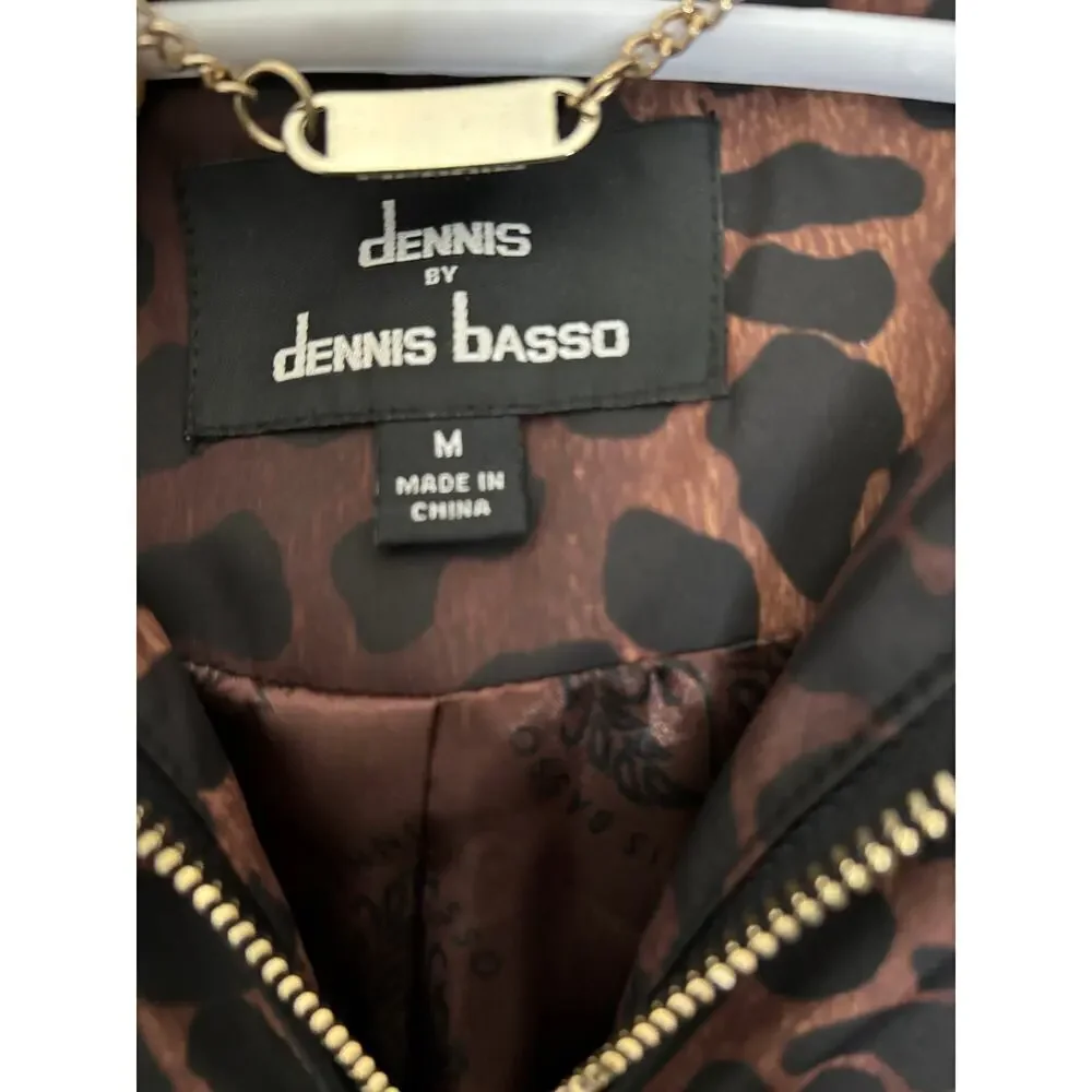 Leopard Print Rain Coat by Dennis Basso - Picture 7 of 10